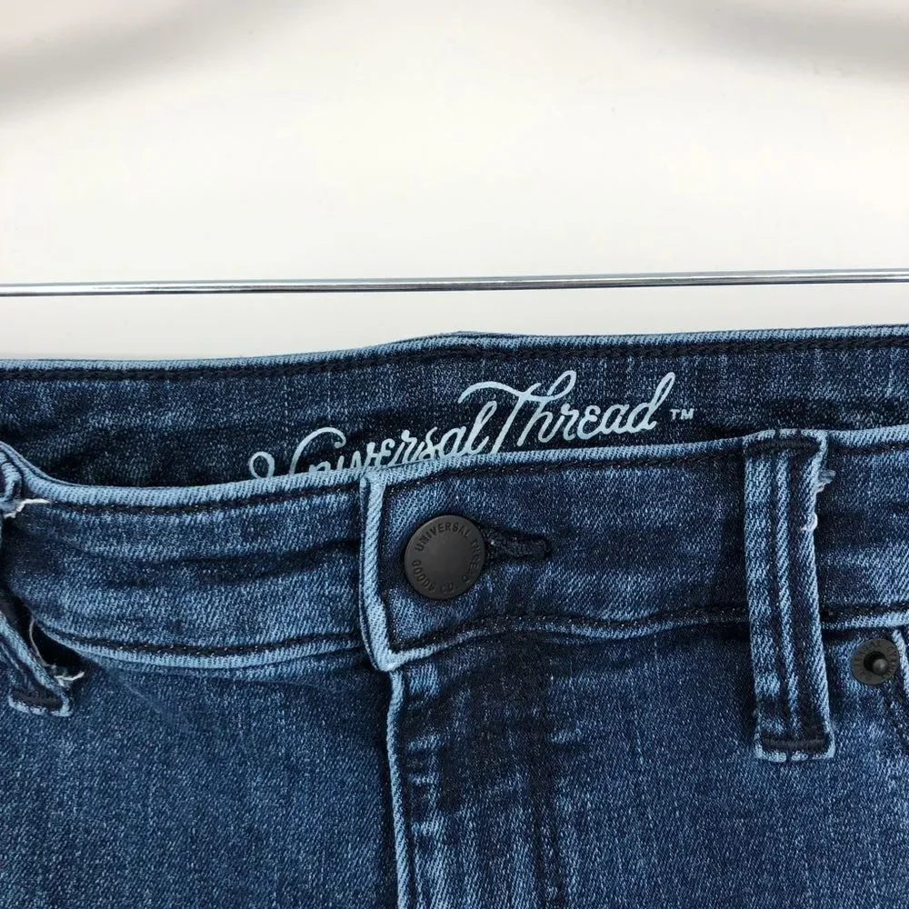 Universal Thread Mid Rise Jegging Red Side Stripe‎